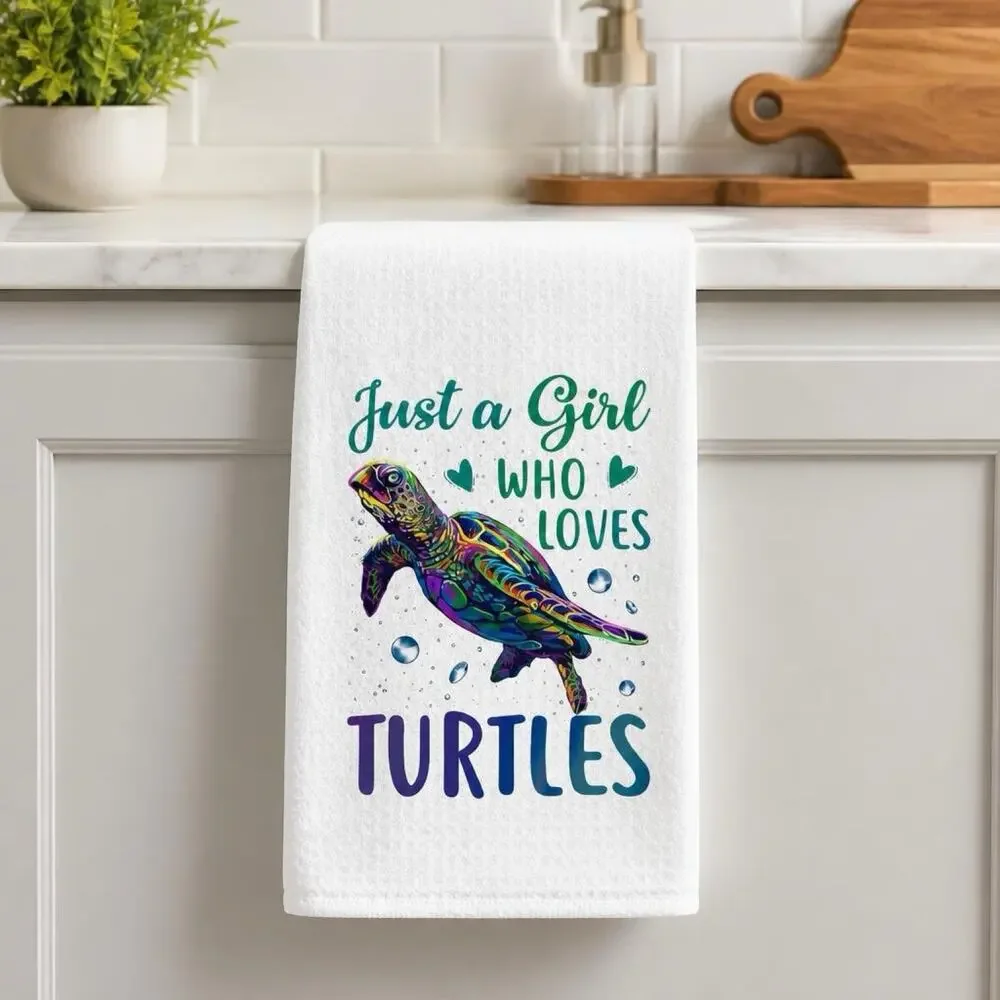 Quick Dry Kitchen Dish Towel 16x24 Absorbent Hostess Gift NWT